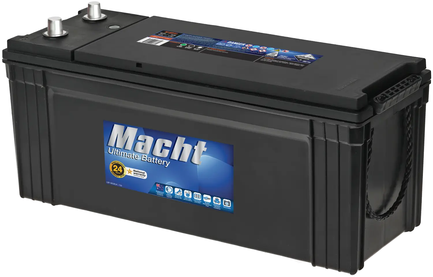 M160F51 advanced calcium battery with high cranking power, vibration resistance, and durable design for commercial use