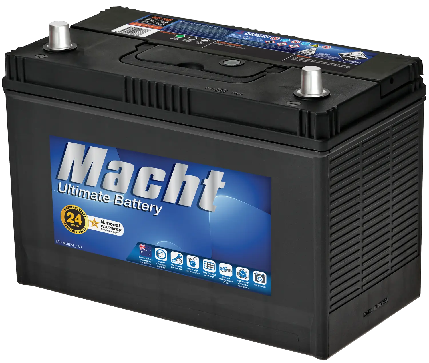 M31-1000 advanced calcium battery with high cranking power, vibration resistance, and durable design for commercial use