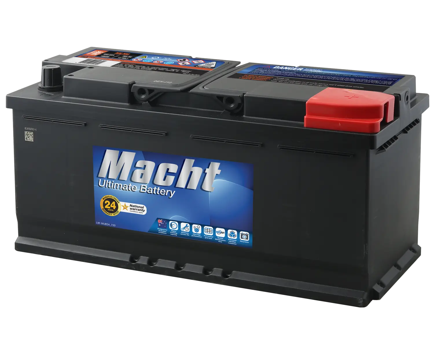 MLN6 Stop-Start/Hybrid AGM battery with increased cycles, longer life, and fuel efficiency